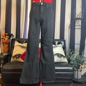 BDG Morrison High-Rise Flare Black Jeans